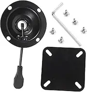 AUTSUPPL Office Chair Tilt Control Mechanism Heavy Duty Swivel Base for Desk and Bar Stools Material Safe Replacement Part for Enhanced Stability and Performance