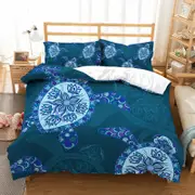 3D Cartoon Abstract Turtle Quilt Cover Set Bedding Set Pillowcases
