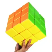 Super Cube 3x3x3 Big Cube Stickerless Speed Cube 18cm Large Cube Educational ...