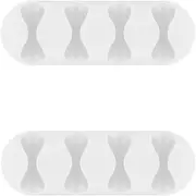 Goobay Cable Management 4 Slots, White