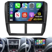 4+64GB For Subaru Forester Impreza 2008-2012 Android 13 Car Stereo Radio Carplay (for: Subaru)
