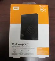 WD MY PASSPORT PORTABLE HDD 6TB (23C)