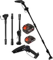 cordless pole saw long reach chainsaw pole saw long reach mini chainsaw with extension pole