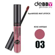 Debby Liquid Kisses Matte Lipstick 3