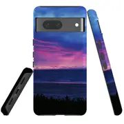 For Google Pixel 7 Case Tough Protective Cover Sunset At Henley Beach