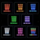 30x LED Glow Sticks Flashing Light up Foam Sticks for Carnival Birthday