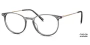 HUMPHREY´S 581066 30 Men's Glasses Grey Size 47 - Private Health Rebate - Blue Light Block Available