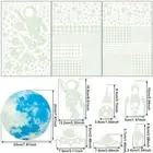 No-Drill Ceiling Stars Stickers No-Drill Glowing Stickers Space Wall Decor GoIVA