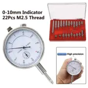 Test Gauge Dial Indicator 10.6*5.8*4.5cm 4.17*2.3*1.8inch High Sensitivity