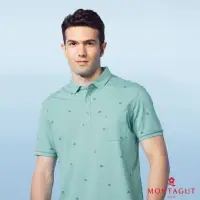 在飛比找momo購物網優惠-【MONTAGUT 夢特嬌】時尚休閒短袖POLO衫(S220
