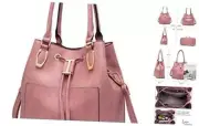 Women’s Handbags Designer Hobo Bags Large Crossbody Bucket Bags Shoulder Pink