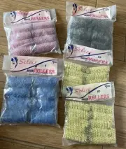Vtg Hair Curlers New 5 Packs 32 Curlers 4 Sizes By Select