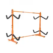 VEVOR Freestanding Kayak Storage Rack, Kayak Stand for 4 Kayak Canoe Paddleboard, Heavy-duty Steel Kayak Hanger Holder with Padded Arms and Adjustable