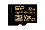 Silicon Power 32GB High Endurance 4K MicroSDXC with Adapter for 4K Videos, Car Dash Cam
