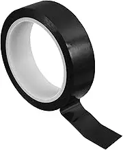 HOMOBABE High Temp Blackout Tape 100% Full Blackout Led Cover Masking Tape Light Blocking for Privacy Protection Single Sided Waterproof
