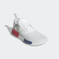 在飛比找Yahoo奇摩購物中心優惠-adidas 休閒鞋 男鞋 運動鞋 襪套 NMD_R1 白紅