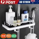 Bathroom Shelf Shower Pole Caddy Rack Storage Organiser Tray Holder AccACsoriDS