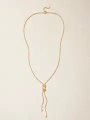 [David Yurman] David Yurman - Stax 18-karat Gold Diamond Necklace - One size One size Gold