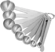 304 Stainless Steel Measuring Spoon Cup Set with Graduated Scale Baking Accessory for Home Bakeries