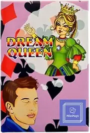 MilesMagic Magician's Dream Queen Mentalism Illusion Effect Real Card Gimmick Magic Trick