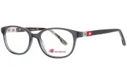 New Balance NBK5069-2 Eyeglasses Frame Youth Grey Full Rim Oval Shape 48mm