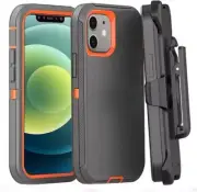 For iPhone 11 12 13 14 15 16 Pro Max Shockproof Defender Heavy Duty Case Cover