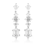 GEORGINI ROCK STAR SWORD SILVER EARRINGS