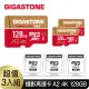 【GIGASTONE 立達】Camera Pro MAX microSDXC UHS-Ⅰ U3 A2V60 128GB攝影高速記憶卡-3入組(支援GoPro)