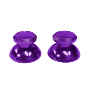 Pair of PS5 3D Rocker Metal Aluminum Caps Dual Sense Controller Purple