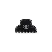 [Balenciaga] Balenciaga-Black Holli Bb Acetate Hair Grip-Donna OS OS