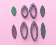 Leaf Polymer Clay Cutter Set | Clay Tools | Maxi Set Mini Clay cutters