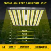 Spider 640W Samsungled Grow Light Bar Full Spectrum Commercial Indoor Plants Veg