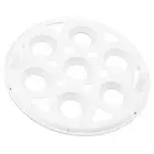 TT (US Plug 110V 2 Layers White)Home Egg Cooker 350W 2 Layers 14Pcs Eggs A Time