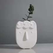 Funky Face Vase Abstract Vase Boho Home Decor Centerpiece for Table Unique Gift