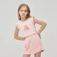 在飛比找momo購物網優惠-【GIORDANO 佐丹奴】童裝粉彩上衣(23 玫瑰粉紅)