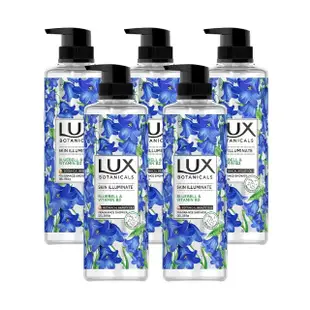 【LUX 麗仕】植萃系列精油香氛沐浴露 550mlx5入(多款任選)