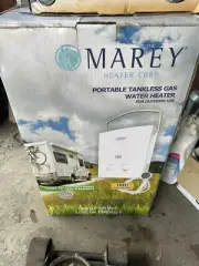 Marey Portable Tankless Gas Water Heater 35,000 BTU 2 GPM