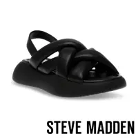 在飛比找momo購物網優惠-【STEVE MADDEN】HAZZIE 胖胖交叉帶厚底涼鞋