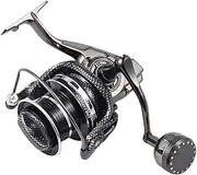 zolyet Fishing Reels ning Metal Long Casting Reel Snake Pattern DE Color 14+1 High Gear io Ultra Smooth for Saltwater/Freshwater Fishing io 4.1:1 DE 12000