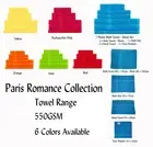 100% Combed Cotton Towel Bath Towel Hand Towel Face Washer Bath Mat or Towel Set