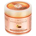 Glamveda Papaya & Apricot Anti Tan Scrub For Smoothing & Brightening - 100gm