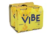 Vibe Gut With Prebiotics Lemonade Soft Drink Multipack Cans 330ml X 4