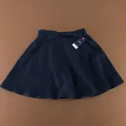 IZOD Girls Size 16 Regular Navy Blue School Uniform Pull-on Scooter Skirt NWT