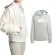 Adidas W FI BOS Hoodie 女 灰色 運動 休閒 帽T 口袋 連帽 長袖 IM4877