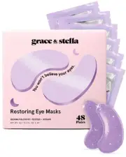 Under Eye Patches for Puffy Eyes and Dark Circles (Retinol, 48 Pairs) Restori...