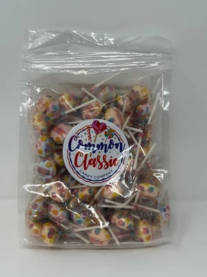 Smarties Double Lollies Wrapped - Bulk Lollipops - 1.5 lbs