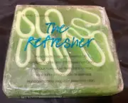 The Refresher Handmade Soap with Essential Oils by Bomb Cosmetics 3.5 oz Sealed