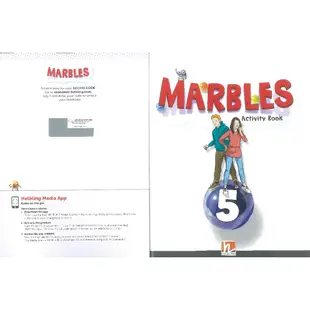 MARBLES Level 5: Activity Book 兒童英文教材習作 書林獨家代理 附線上資源電子書含音檔