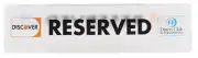 Discover Brand Reserved Signs- 5 Pack