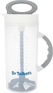 Dr. Talbot's Formula Mixer - 32oz Capacity, Clump-Free Mixing, Expiration Dial, Dishwasher Safe - Perfect for Easy, Spill-Free Baby Feeding